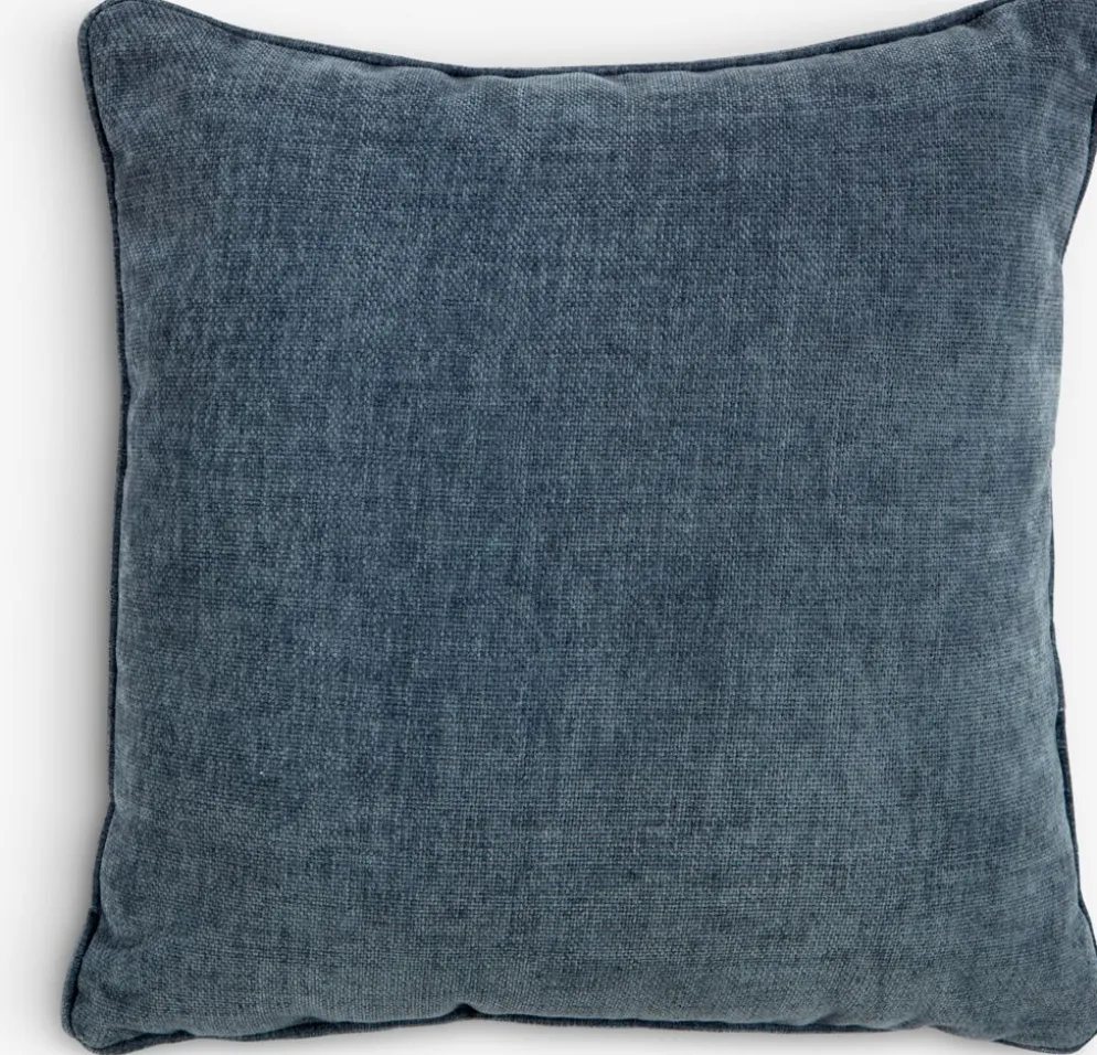 HORNFIOLCoussin HORNFIOL 45x45 chenille bleu