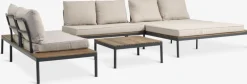 HOUEnsemble lounge HOU a/méridienne 6 personnes acacia