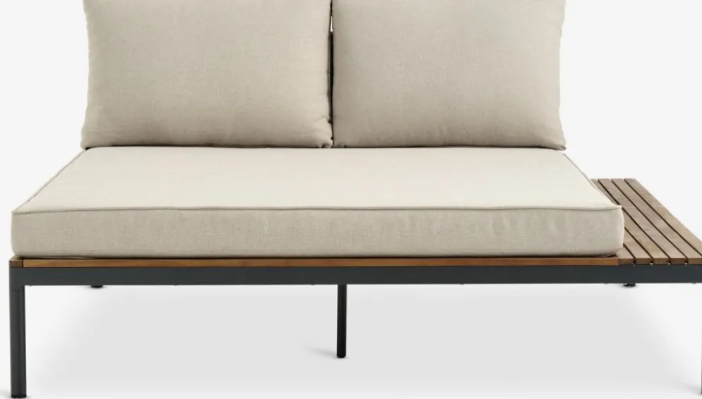 HOUEnsemble lounge HOU a/méridienne 6 personnes acacia