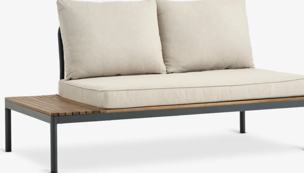 HOUEnsemble lounge HOU a/méridienne 6 personnes acacia