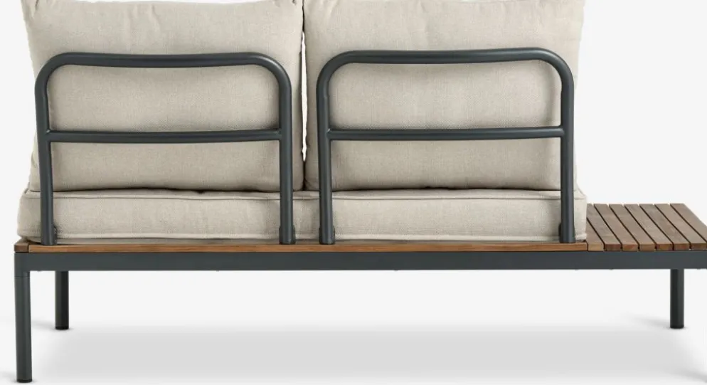 HOUEnsemble lounge HOU a/méridienne 6 personnes acacia