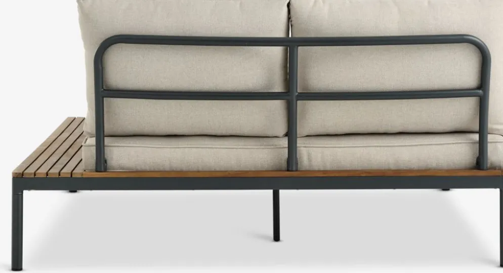 HOUEnsemble lounge HOU a/méridienne 6 personnes acacia