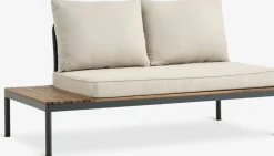 HOUModule lounge HOU canapé 2 personnes bois d'acacia