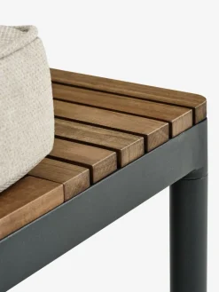 HOUModule lounge HOU méridienne 2 personnes bois d'acacia