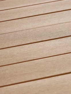 HOVVIGTable de jardin HOVVIG Ø90xL18/90 naturel