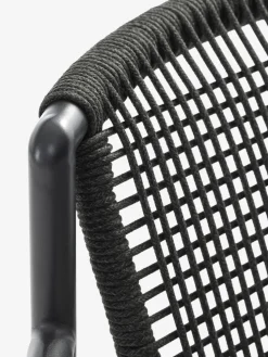HSTEHAVE + KRISTIANSTADHESTEHAVE L205/275 table noir + 4 KRISTIANSTAD chaises vert