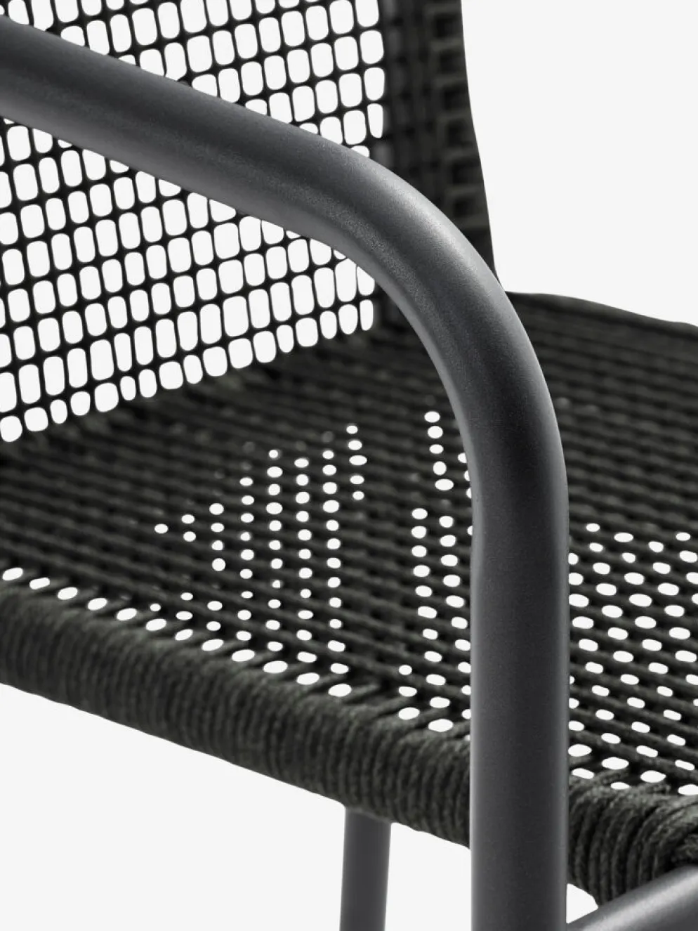 HSTEHAVE + KRISTIANSTADHESTEHAVE L205/275 table noir + 4 KRISTIANSTAD chaises vert