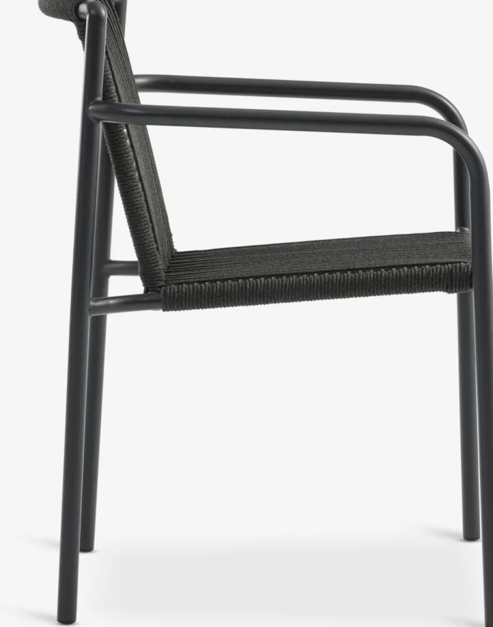 HSTEHAVE + KRISTIANSTADHESTEHAVE L205/275 table noir + 4 KRISTIANSTAD chaises vert