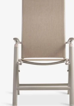 HURDALChaise inclinable HURDAL sable foncé