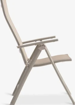 HURDALChaise inclinable HURDAL sable foncé