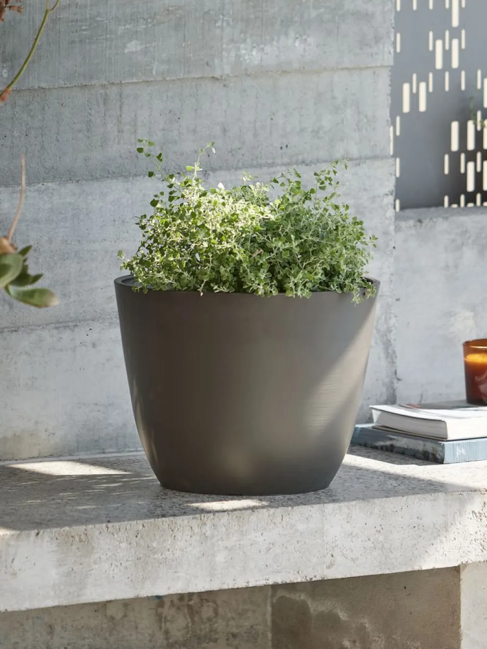 HVEPSBac à fleurs HVEPS Ø41xH33 gris