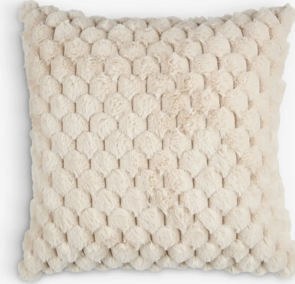 HVIDBLOMMECoussin HVIDBLOMME 45x45 beige