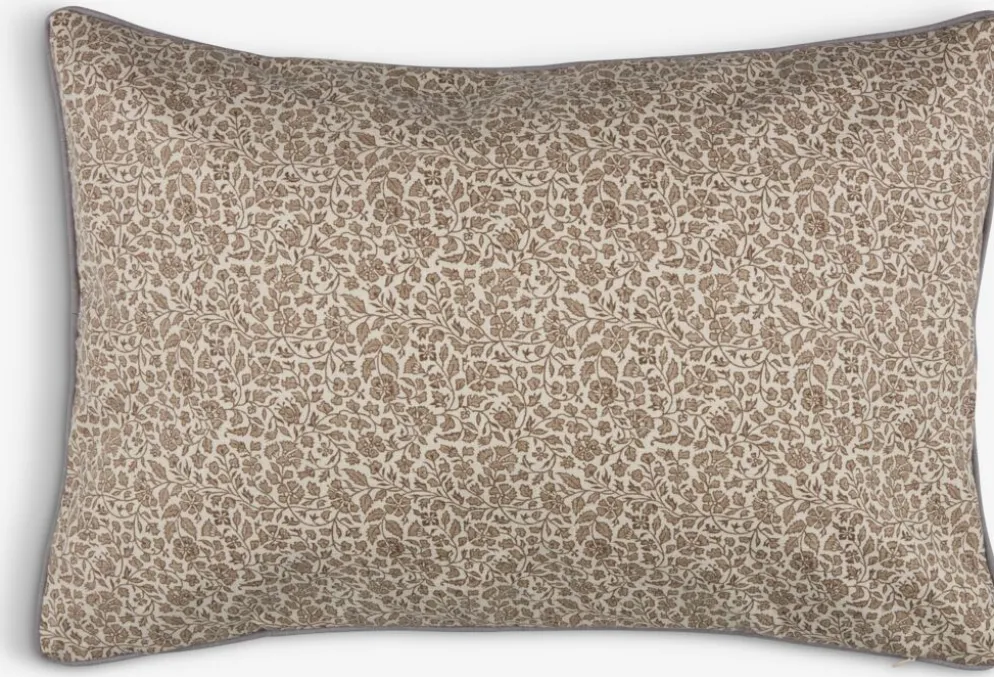 HYACINTHousse de coussin HYACINT 40x60 lilas poudré/beige