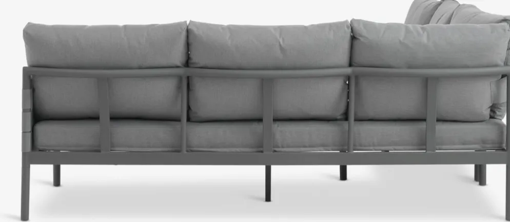 IANOEnsemble lounge IANO 5 personnes gris