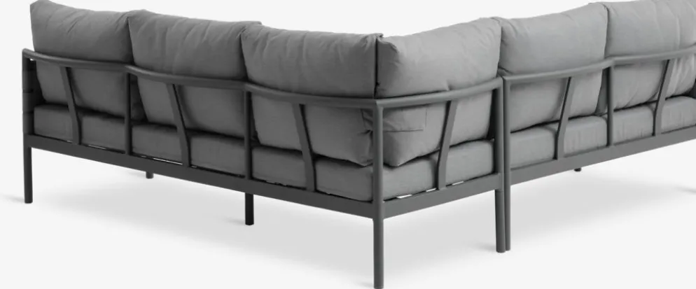 IANOEnsemble lounge IANO 5 personnes gris