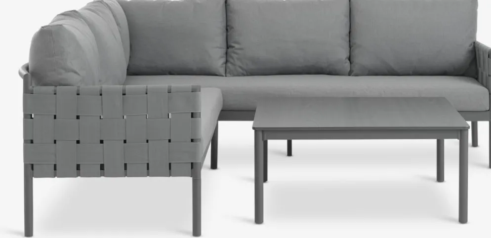 IANOEnsemble lounge IANO 5 personnes gris