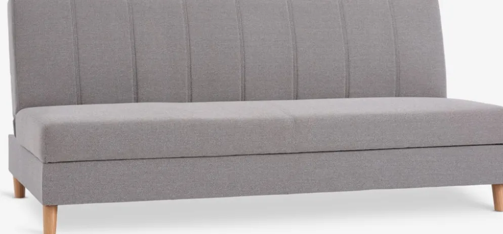 ILDVEDCanapé convertible ILDVED tissu beige