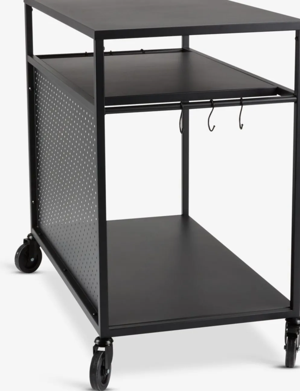 INDSLEVDesserte barbecue INDSLEV l50xL90 noir