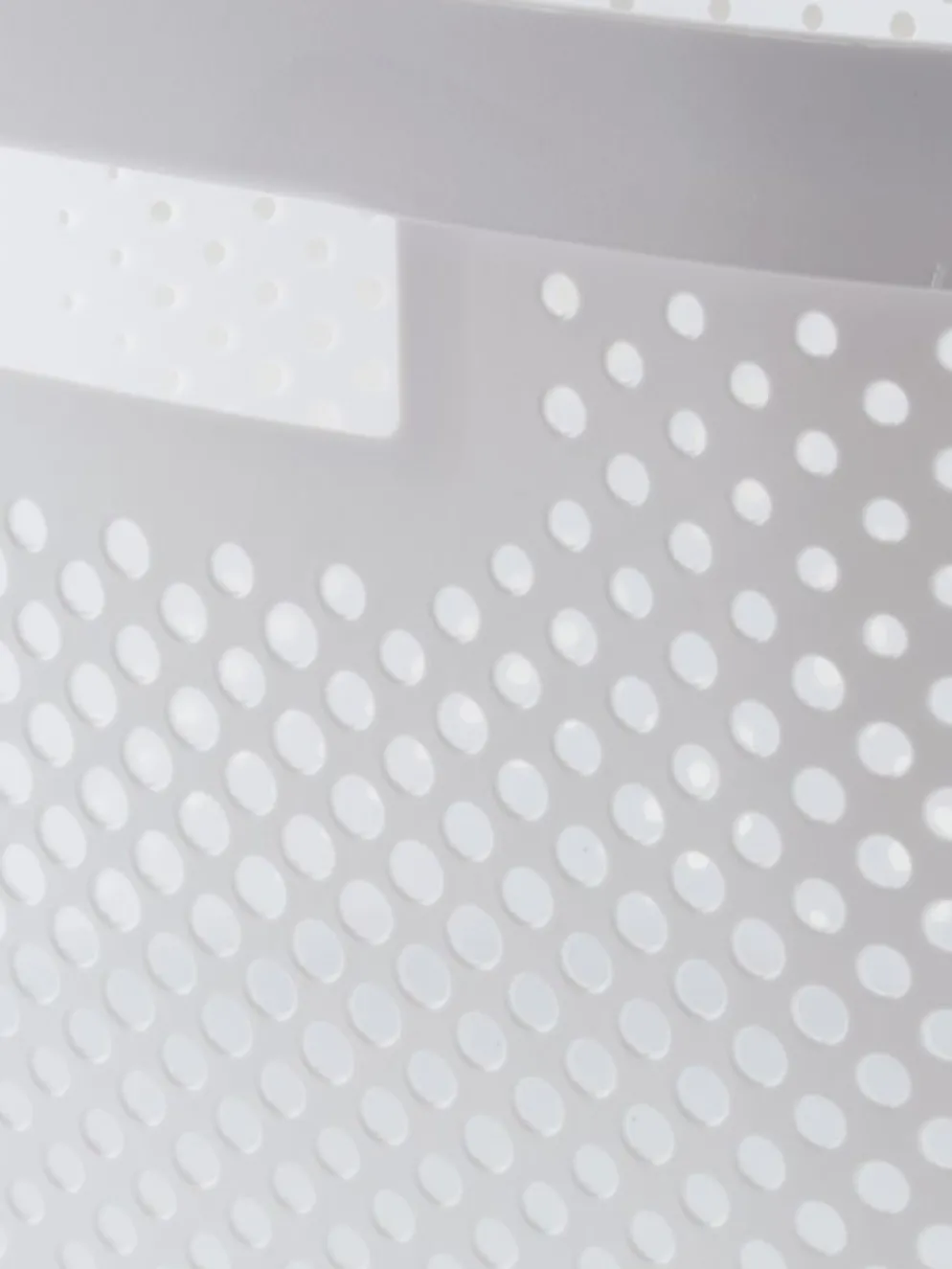 INFINITYPanier à linge INFINITY l59xL38xH27cm blanc