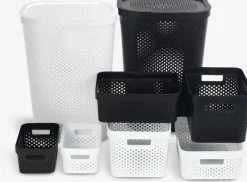 INFINITYPanier à linge INFINITY plastique blanc