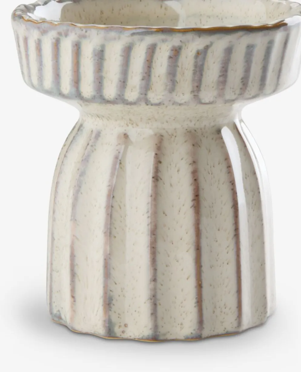 INGARBougeoir INGAR Ø10xH11cm blanc