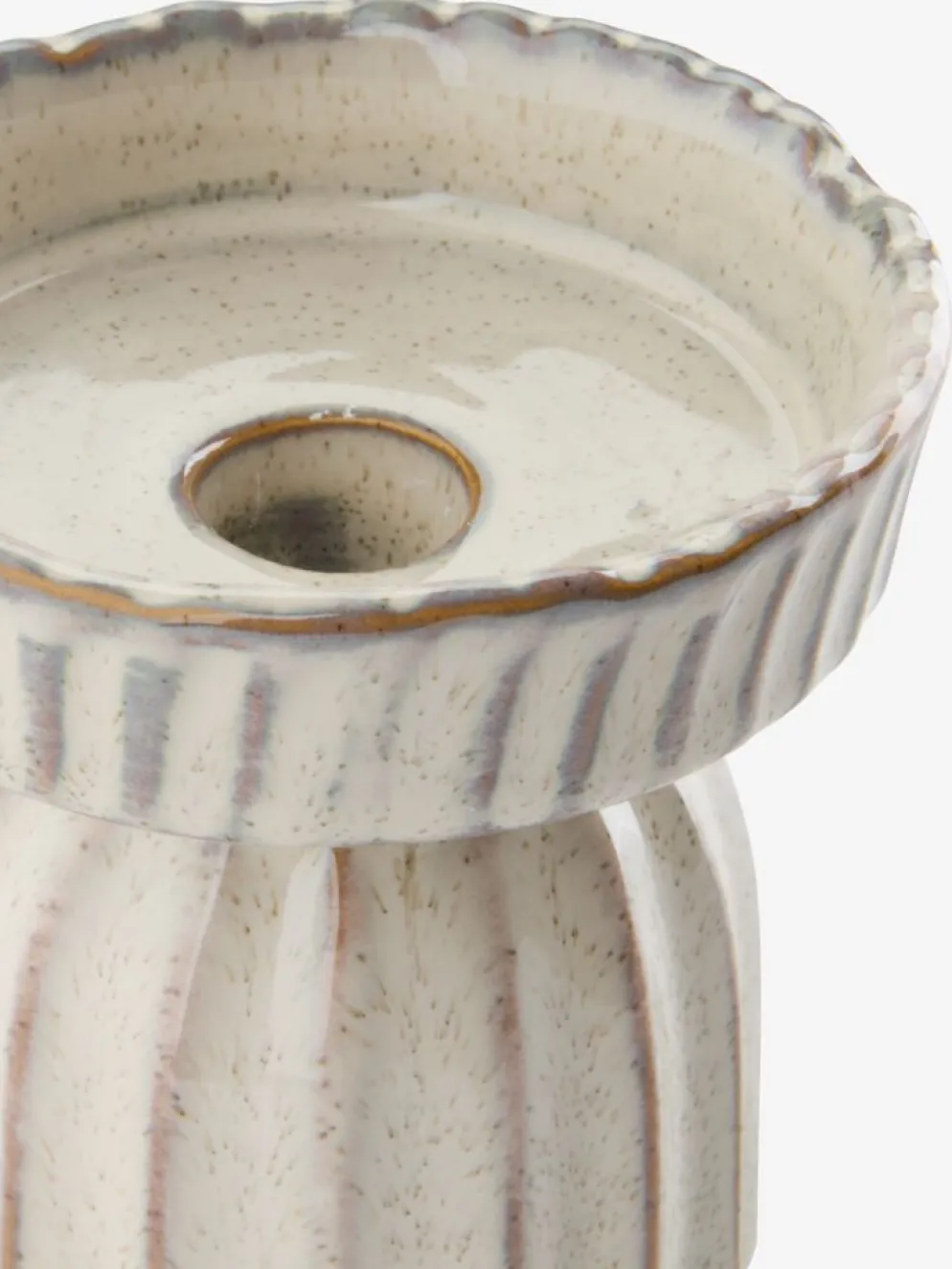 INGARBougeoir INGAR Ø10xH11cm blanc