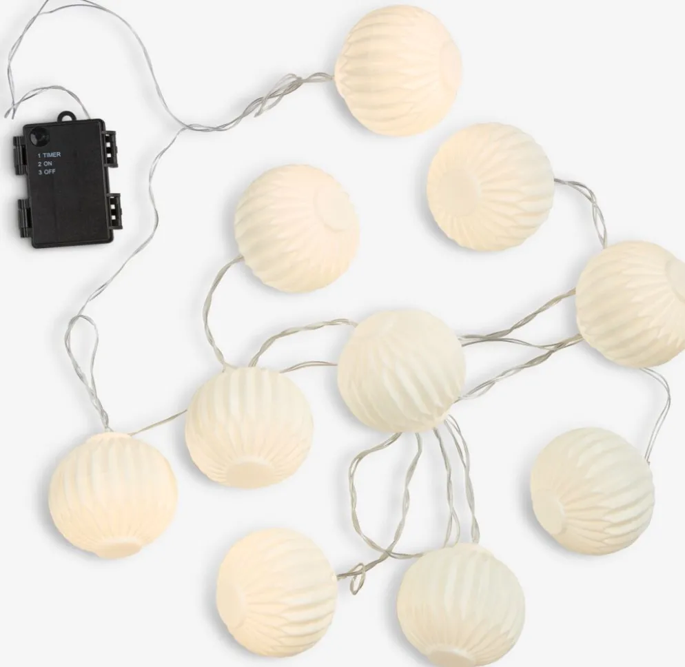 ISFUGLGuirlande lumineuse d'extérieur ISFUGL L315cm a/10 LED blanc