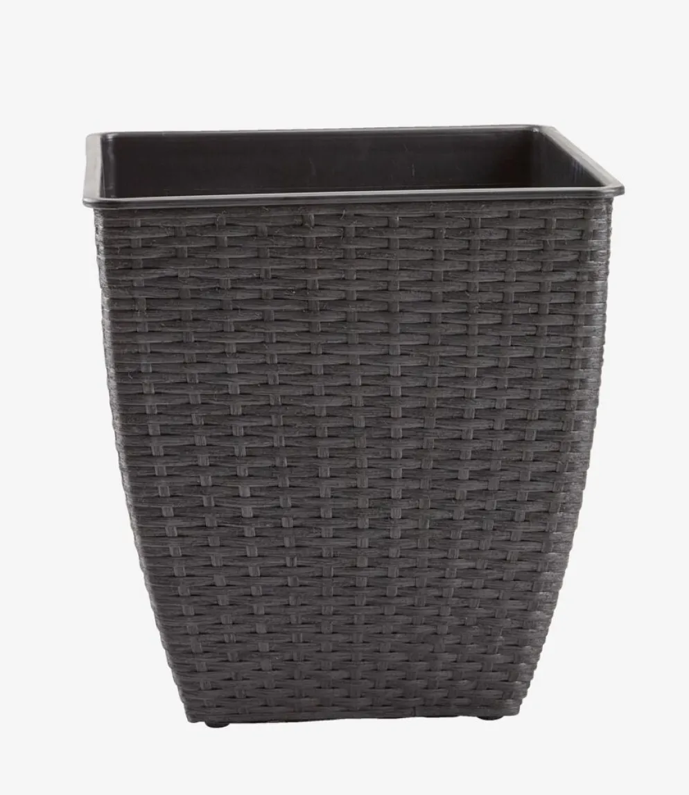 ISLOMPanier pour plantes ISLOM 38x38x39 noir