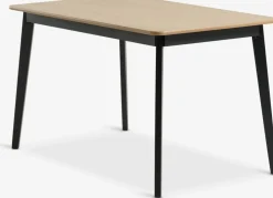 JEGINDTable JEGIND 80x130 coloris chêne naturel/noir