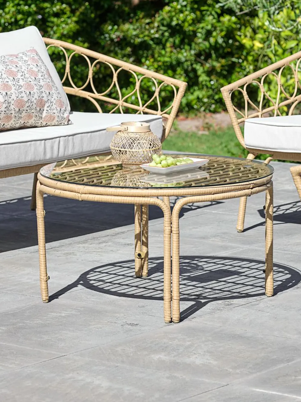 JENNUMTable lounge JENNUM Ø80xH44 naturel