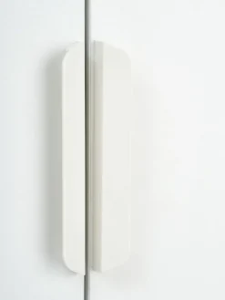 JENSLEVArmoire JENSLEV 96x176 2 portes 3 tiroirs blanc