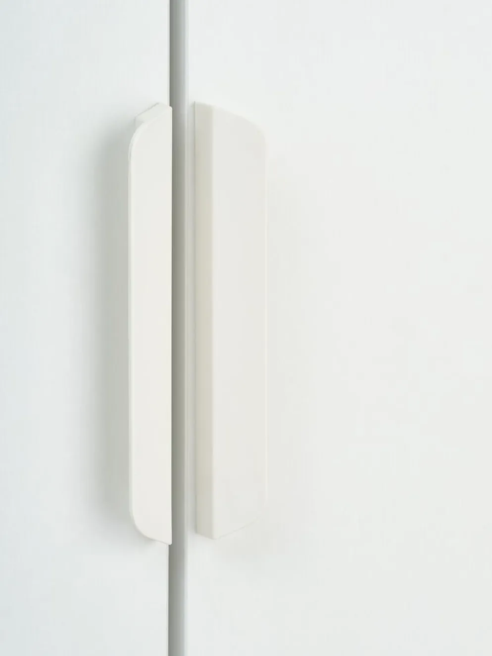 JENSLEVArmoire JENSLEV 144x176 3 portes 3 tiroirs blanc