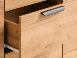 JENSLEVBuffet JENSLEV 2 portes 4 tiroirs coloris chêne naturel