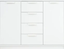 JENSLEVBuffet JENSLEV 2 portes 4 tiroirs blanc