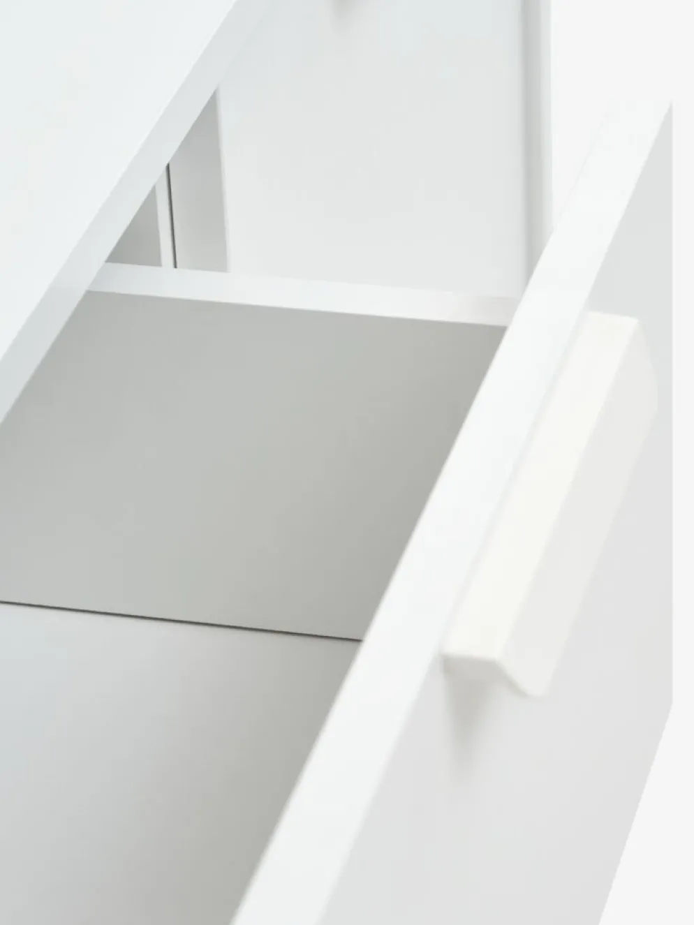 JENSLEVCommode 4 tiroirs 1 porte JENSLEV blanc
