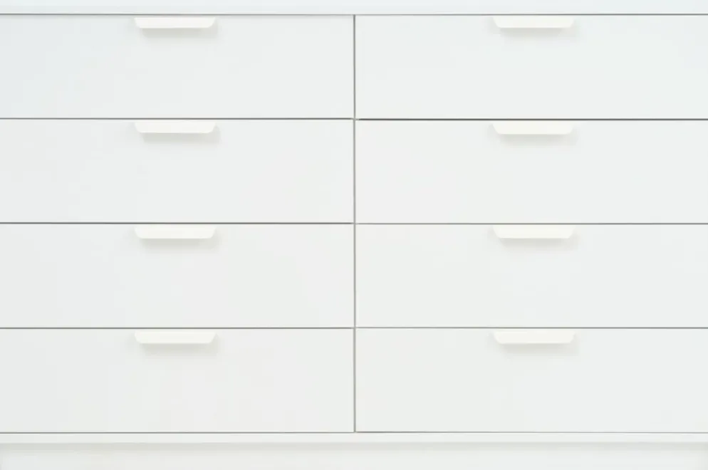 JENSLEVCommode 4+4 tiroirs JENSLEV blanc