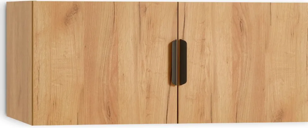 JENSLEVMeuble haut JENSLEV 96x40 2 portes coloris chêne naturel