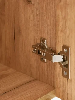JENSLEVMeuble haut JENSLEV 96x40 2 portes coloris chêne naturel