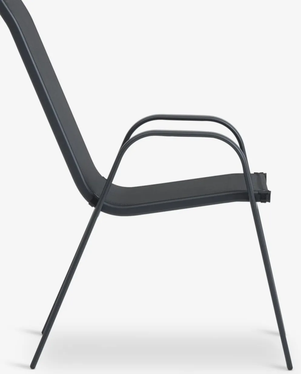 JERSORE + LEKNESJERSORE L140 table + 4 LEKNES chaises noir