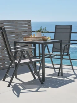 JERSORE + MELLBYJERSORE L70 table + 2 MELLBY chaises noir