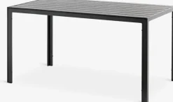 JERSORETable de jardin JERSORE l80xL140 noir