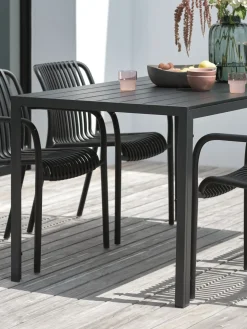 JERSORETable de jardin JERSORE l80xL140 noir