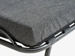 JESBYLit d'appoint JESBY 80x190 gris anthracite