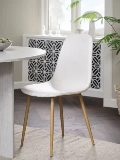 JONSTRUPChaise JONSTRUP blanc/coloris chêne naturel