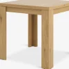 JUNGENTable JUNGEN 80x80/160 coloris chêne