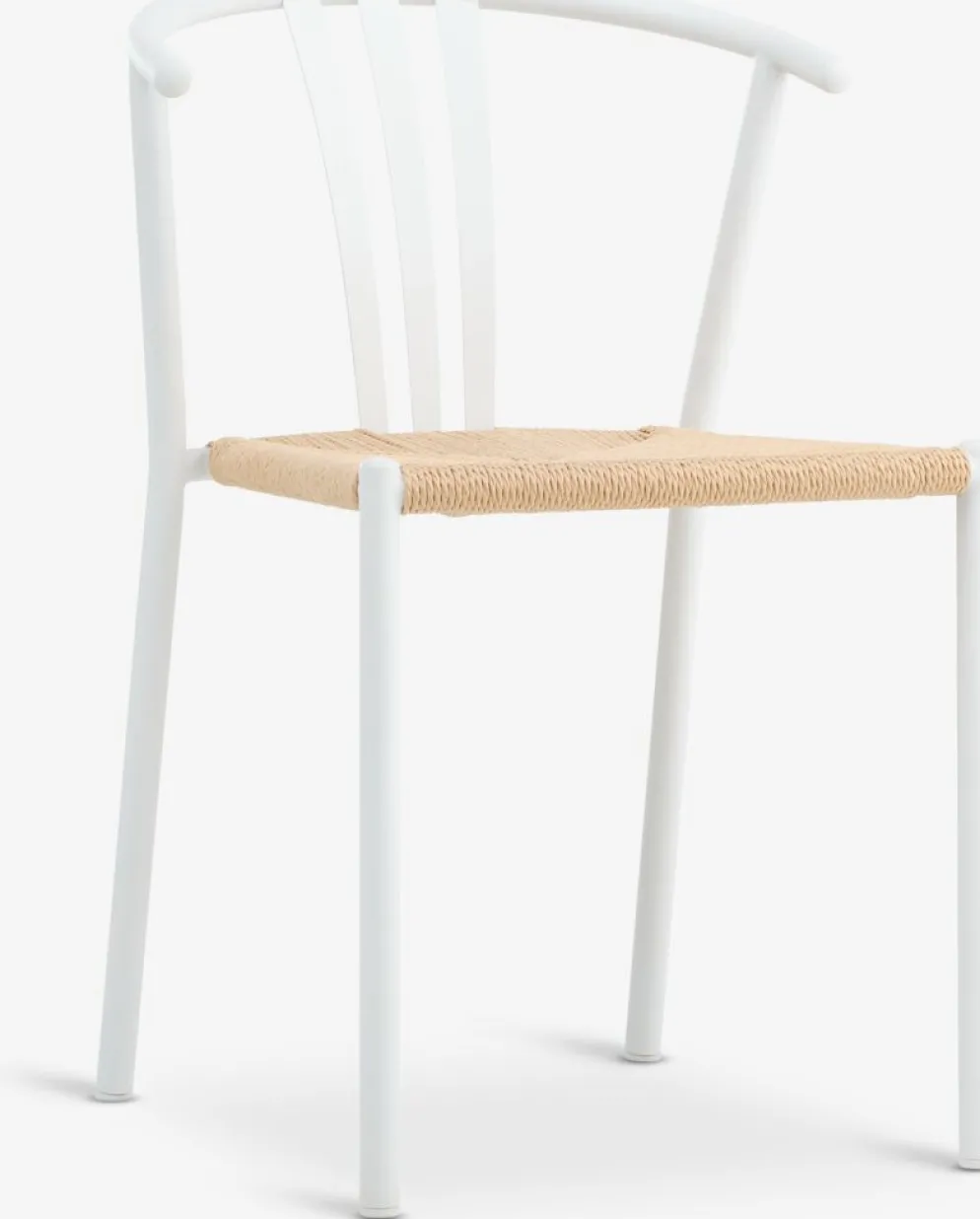 JYDERUPChaise JYDERUP blanc/naturel