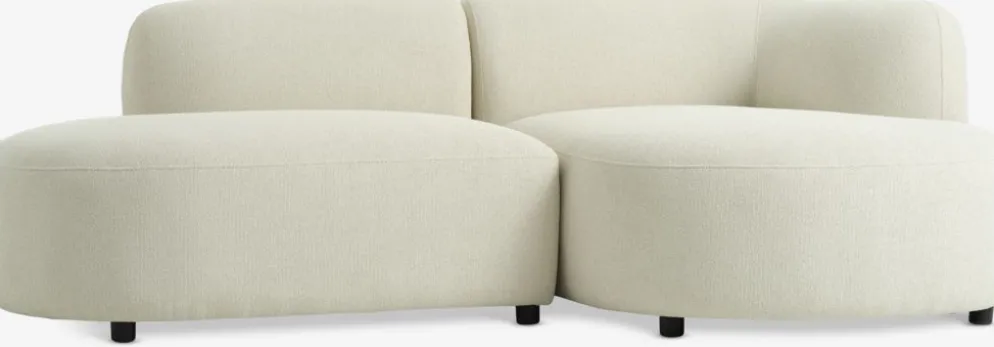 JYLLINGECanapé JYLLINGE méridienne tissu teddy beige
