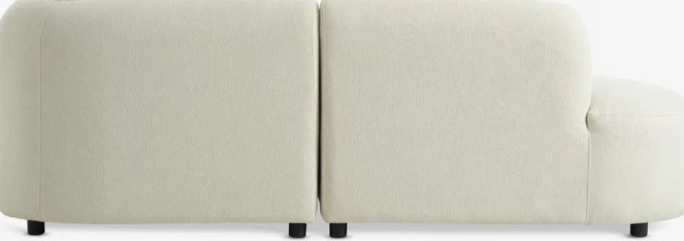 JYLLINGECanapé JYLLINGE méridienne tissu teddy beige