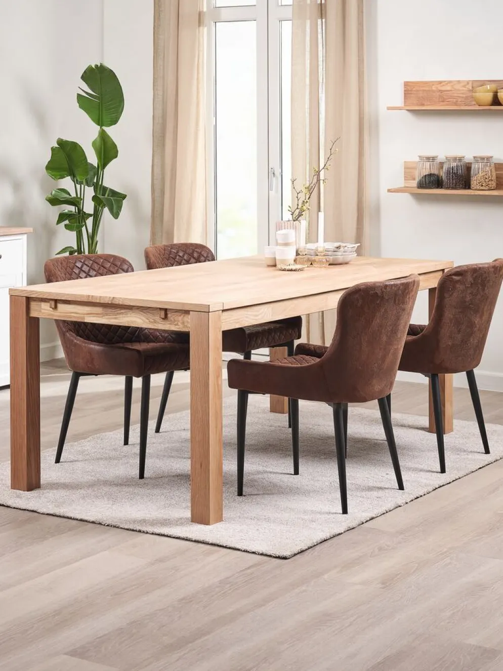 JYSTEDÉtagère murale JYSTED 50 cm chêne naturel