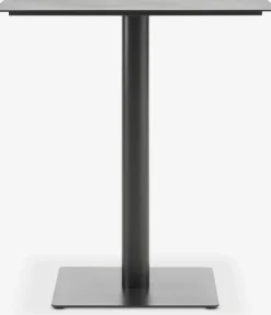 KAPPRUET + GLOMFJORDKAPPRUET L65 table + 2 GLOMFJORD chaises noir
